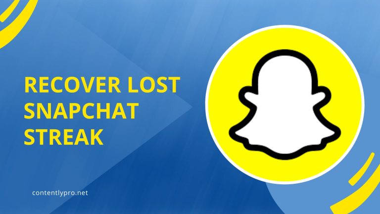Recover Lost Snapchat Streak