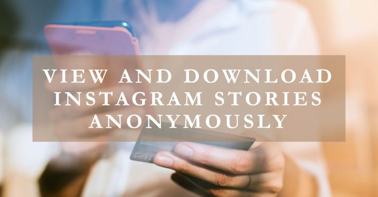 iGanony- Best Anonymous Instagram Story Viewer & Downloader